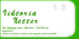 viktoria netter business card